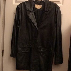 Leather jacket / blazer